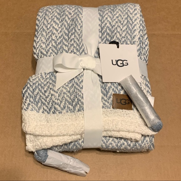 ugg cable knit throw